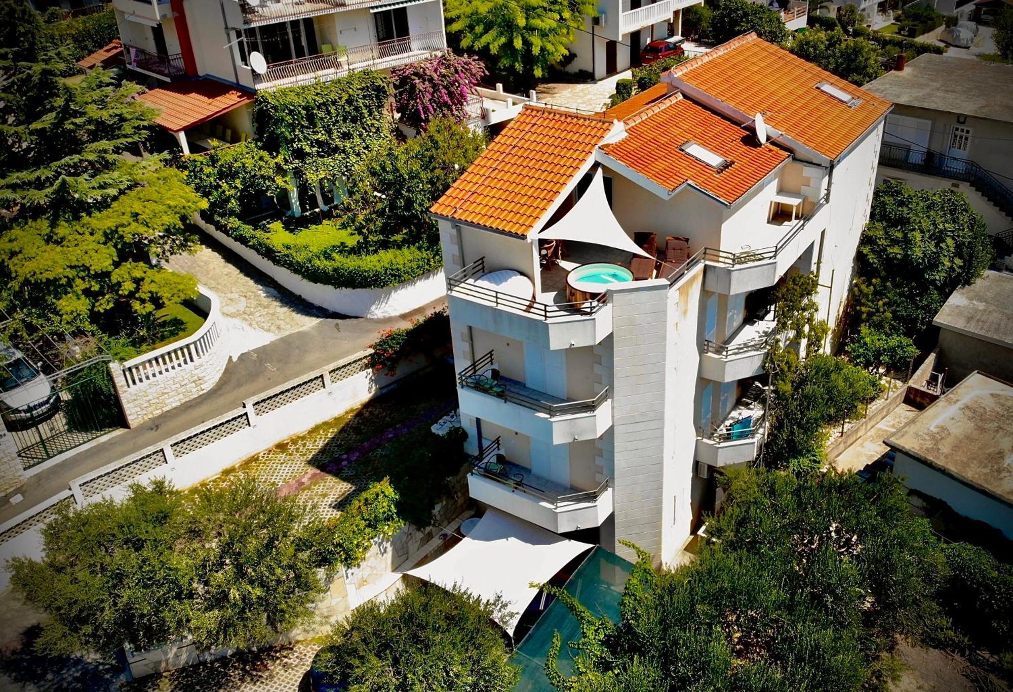 Villa Rako Dugi Rat Esterno foto